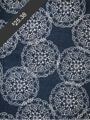 John Robshaw Danda Indigo for only $25.38 at HouseFabric.com 