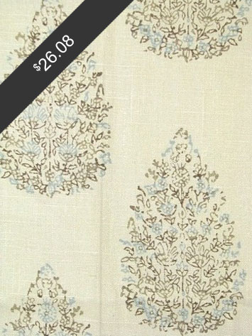 John Robshaw Kedara Aqua Cocoa for only $26.08 at HouseFabric.com 