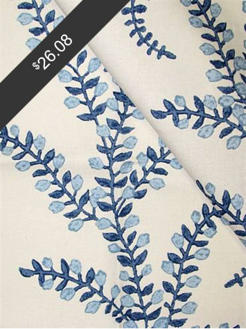 John Robshaw Prasana Bluebell for only $26.08 at HouseFabric.com 